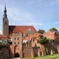 Tangermünde - Rossfurt - Stadtmauer - Stephanskirche